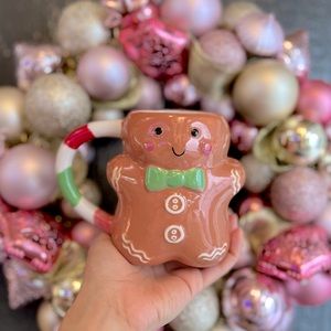 ✨NEW🍪Walmart Holiday Time Gingerbread Man Christmas Mug 2022🎄